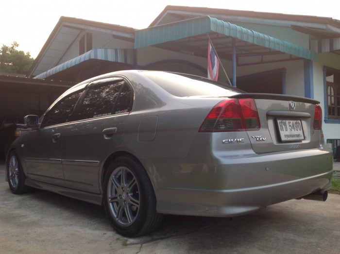 RX05 ระยองสีเทาอัพเดทล้อHONDA ACCESS 16 เปลี่ยนหางเป็นตูดเป็ด