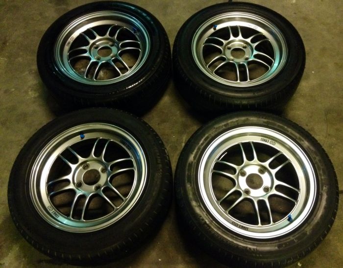 ขายล้อ RPF1  15. พร้อมยางMichelin Pilot Sport 3 (195-55-15) 1ชุด