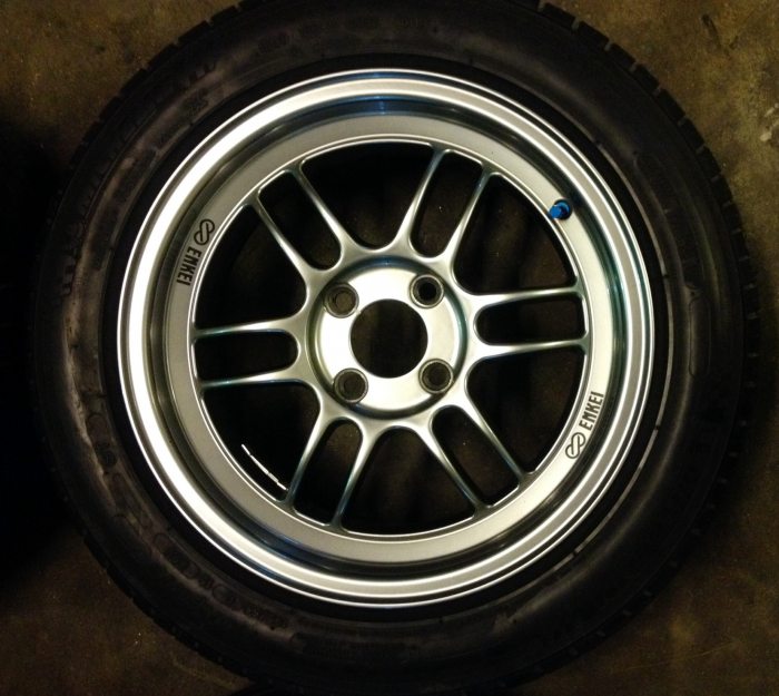 ขายล้อ RPF1  15. พร้อมยางMichelin Pilot Sport 3 (195-55-15) 1ชุด