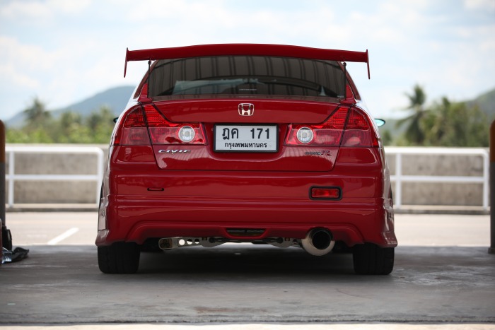 Civic Dimension-ES-04-Swap k20A-by-RedH-**Update P30 Acura Taillight**