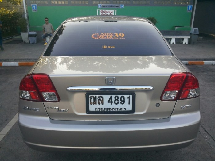 Civic ES 2001 1.7Vti Auto Vtec LPG สภาพดีครับ 159000