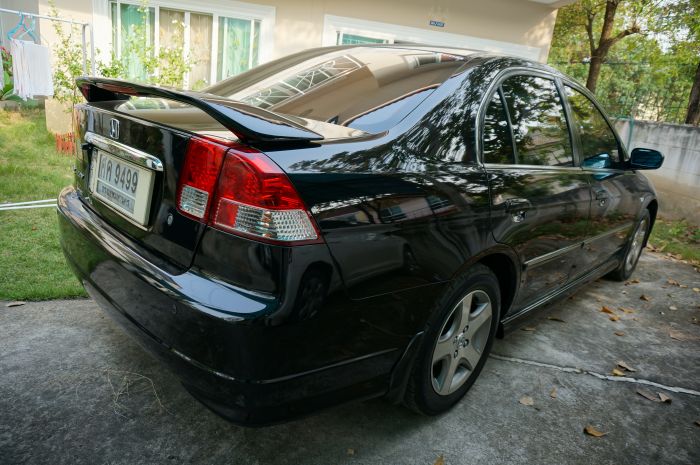 ขาย HONDA CIVIC DIMENSION VTEC TOP 1.7  สีดำ ปี 2004