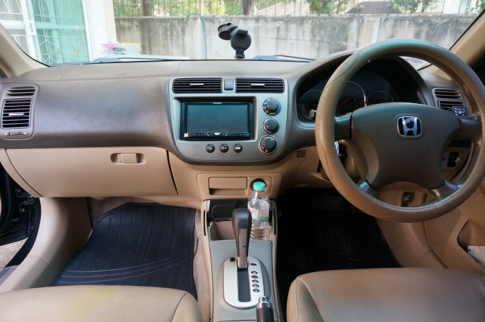ขาย HONDA CIVIC DIMENSION VTEC TOP 1.7  สีดำ ปี 2004
