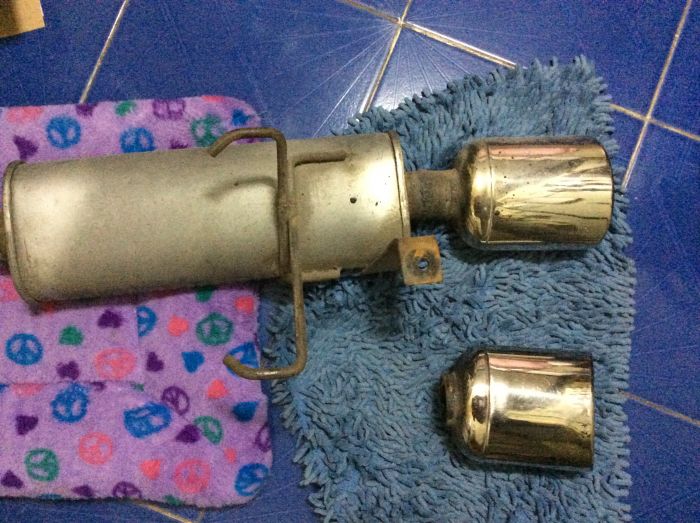 ขายย หางหลังmugen //ปลายท่อคู่ // ถูกๆ
