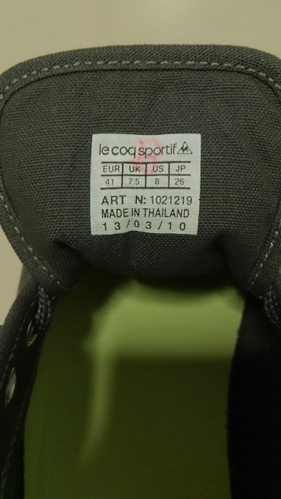 ขายรองเท้าผ้าใบ le coq sportif (ตราไก่) ของแท้ราคาถูก