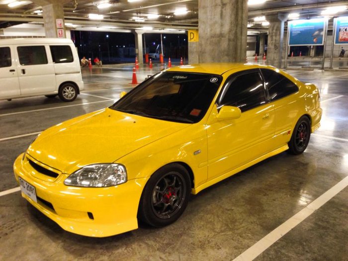 ขาย Honda Civic Coupe ปี 2001 ของแต่ง SIR เกือบครบ