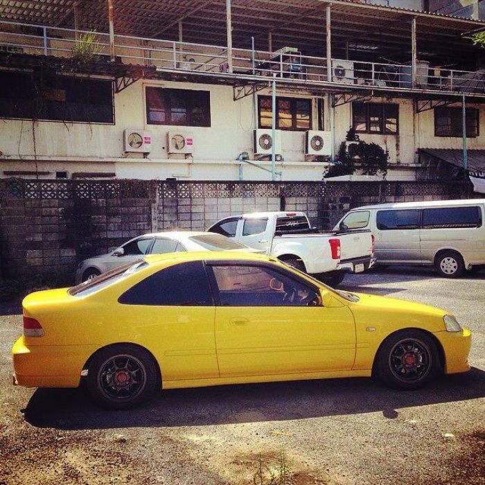 ขาย Honda Civic Coupe ปี 2001 ของแต่ง SIR เกือบครบ