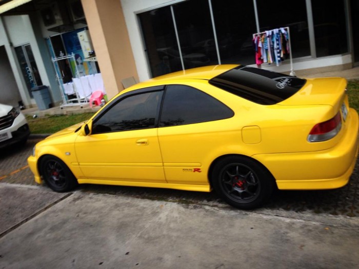 ขาย Honda Civic Coupe ปี 2001 ของแต่ง SIR เกือบครบ