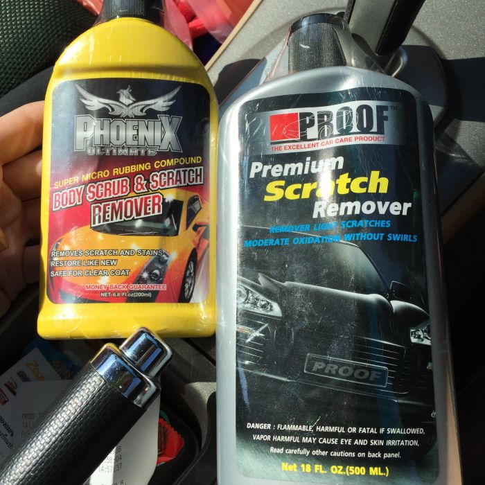 Scratch remover