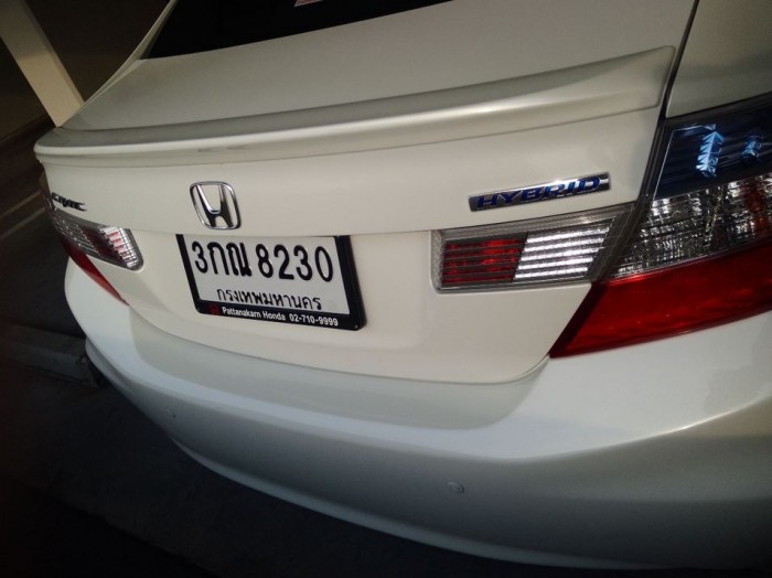 ด่วน!! Civic Hybrid 2014 รุ่นท็อปผ่อนถูก ขายขาดทุนไปเลย