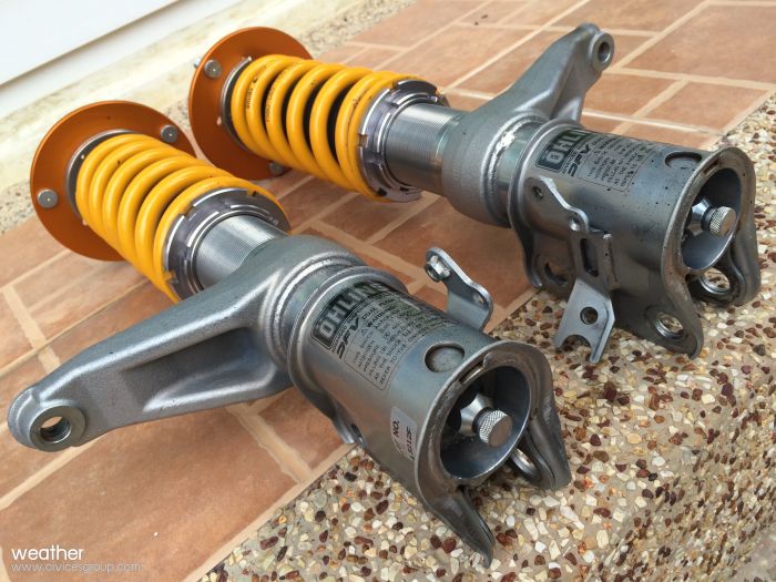 Review : Ohlins DFV for DC5 รุ่นใหม่ กระบอกเงิน ไทเทเนียม