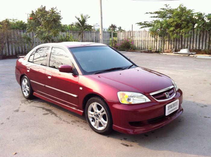 จัดแนนท์ได้ civic 03 exi แบ็คคู่ abs ภายใน dc5 แก๊สโดนัทversus