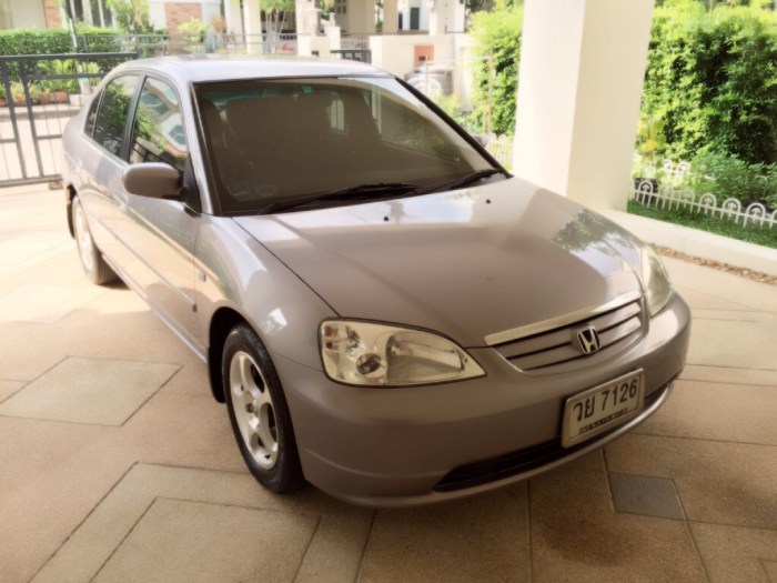 ขาย Honda Civic ES02 จด 2003 VTI AS เลขไมล์153,000