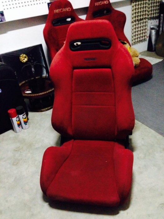 +++ Recaro sr3 แดงด้ายดำ +++