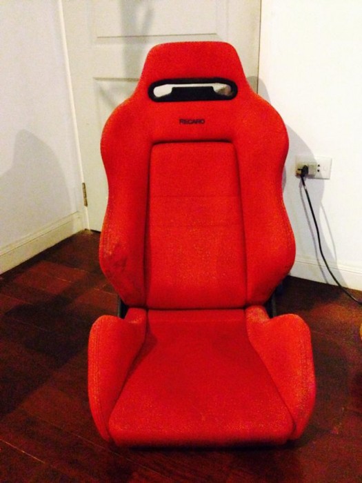 +++ Recaro sr3 แดงด้ายดำ +++