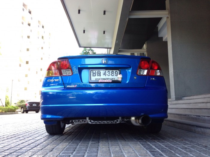 ขาย Civic dimension 2.0 ปี 2004 สีน้ำเงิน Vivid Blue แต่งนิดหน่อยครับ