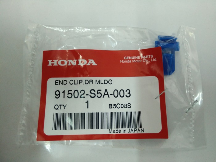 END CLIP ,DR MLDG : รหัส 91502-S5A-003