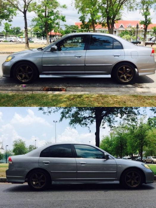 ::: ขาย ::: รถ HONDA CIVIC DIMENTION   สีเทา