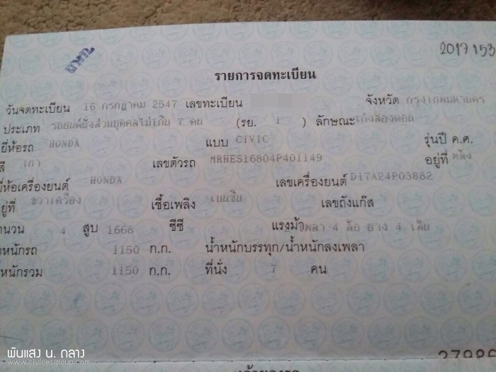 ญาติที่นับถือจะขายให้ 130,000 ES-04 ต้องทำอะไรบ้างหลังรับรถ
