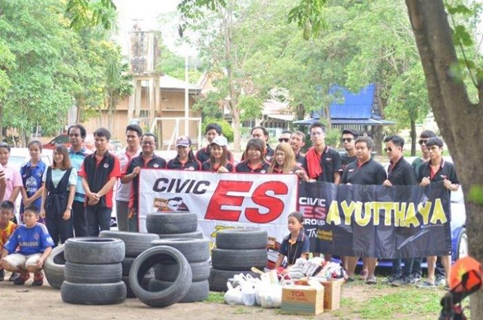 Civic ES Tawantok trip Singburi : 8 Aug 2015