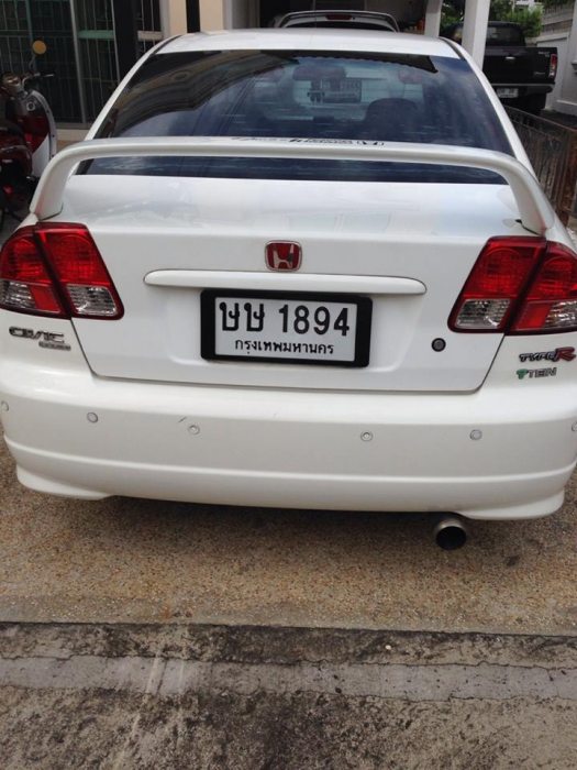 ขาย Civic ES05 ( RX ) AT สีขาวแท้ ภายในดำ