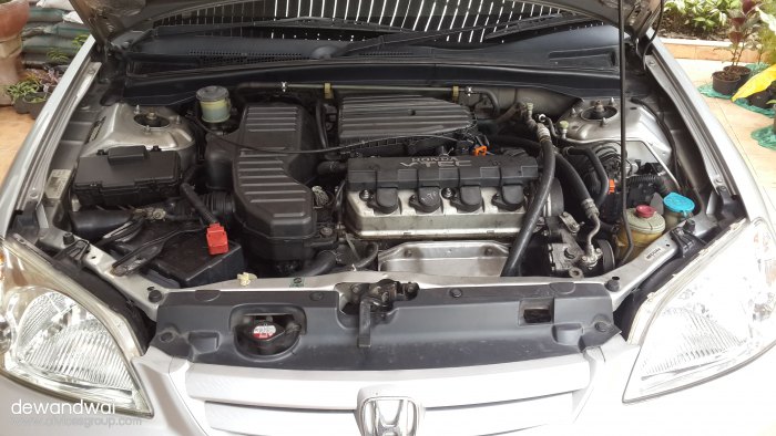 ขายรถบ้านมือเดียว ไม่เคยติดแก๊ส civic dimension 1.7 vti ปี02 ตัวท็อป เกียร์ออโต้