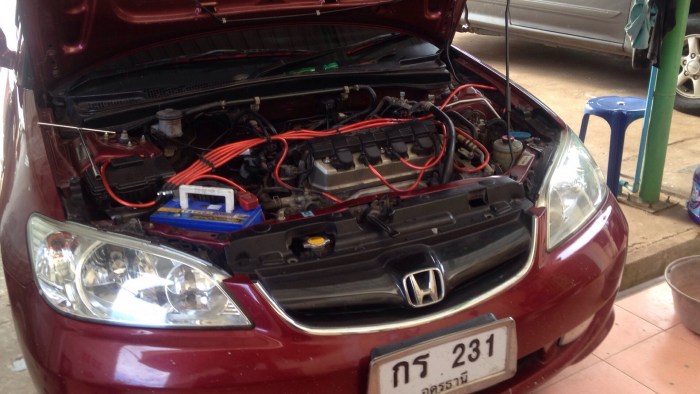 Civic ES แก๊สรั่ว