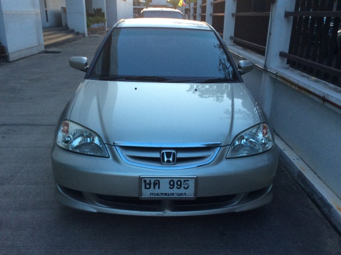 Civic 1.7 Vti 2003 auto เบาะหนัง