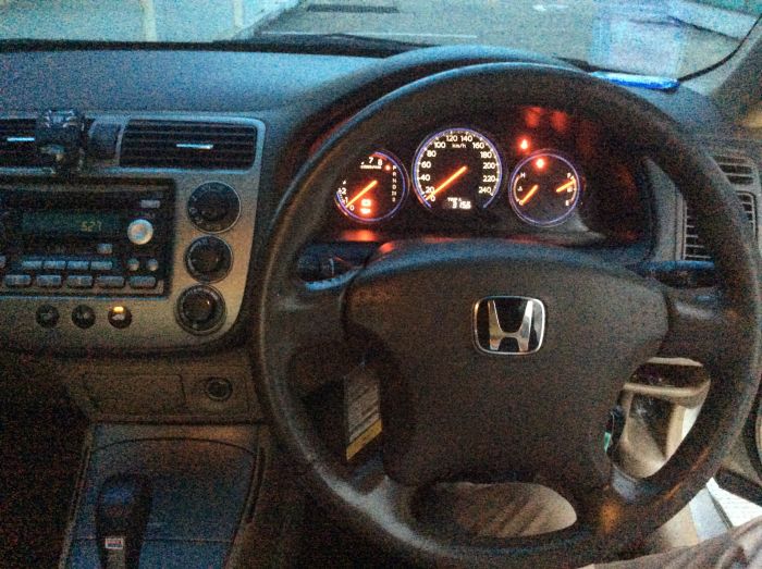 Civic 1.7 Vti 2003 auto เบาะหนัง