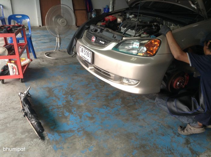 Sunroofใส่Es:Ohlins K-one Dc5:Aragosta Dc5:พักกลางมูเก้น Dc5:โช้คDc5 Type S