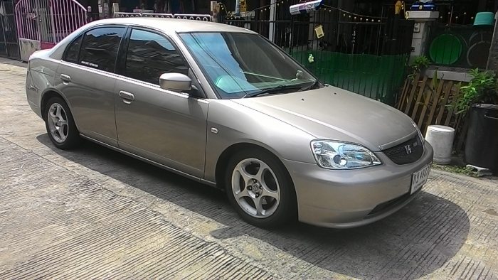กันสาดแท้ กับล้อ rx 02 ครับ