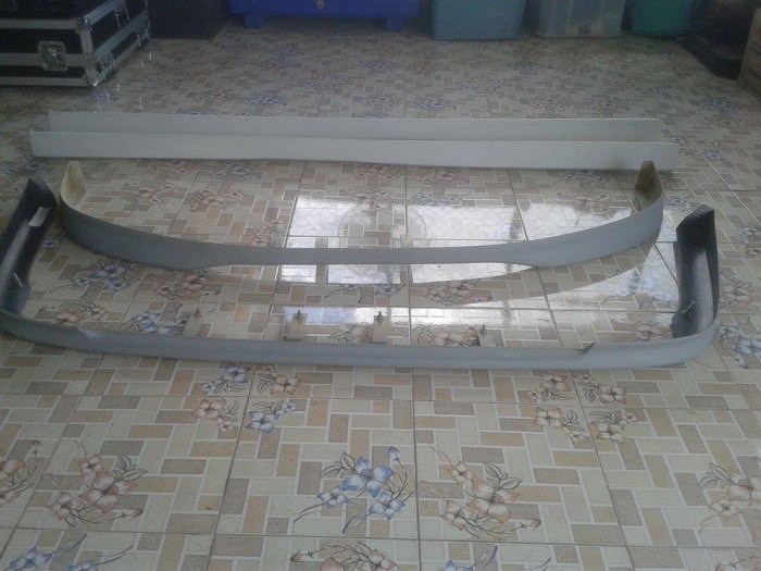 ชุดแต่งรอบคัน Honda Civic ES 01-03 RS พลาสติก PP งานดิบ