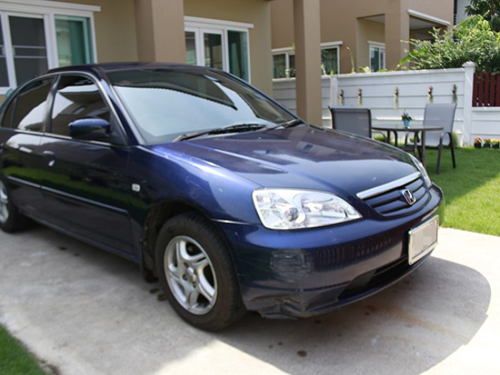 ขาย civic dimension 2002 exi M/T รถบ้านใช้งานเอง วิ่งดี ตามสภาพครับ