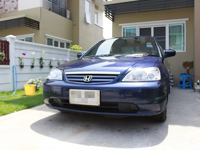 ขาย civic dimension 2002 exi M/T รถบ้านใช้งานเอง วิ่งดี ตามสภาพครับ