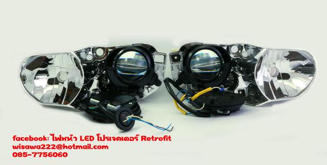 ไฟหน้าฮอนด้า HR-V LED โปรเจคเตอร์ ,ALTIS 2014,ฟอร์จูนเนอร์ ,พรีอูส,แอ๊คออด, ACUAL TL