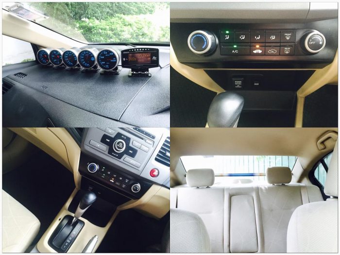 Civic FB 12 แต่งท่วมๆ สวยๆ มือเดียว Max 18 ยางดี ช่วงล่างชุดโหลด สปริง โช๊ค สตรัทปรับเกลีย