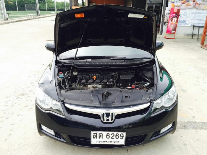 Civic FD ซิ่งๆ ช่วงล่างถุงลม หนึบๆ ล้อ W Work DH แท้ๆ ยางใหม่ LPG Versus มือเดีย