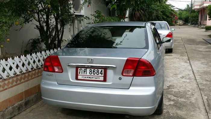 civic  dimention  exi  2001      auto  abs   สภาพสวย   ตัวถัง  บาง ๆ  เดิม ๆ    ไม่ติดแก๊ส