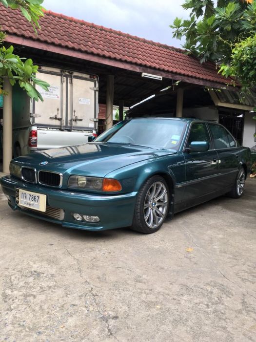 BMW E38 740il นำเข้าตัวนอกแท้ปี2000 เครื่อง 2J TURBO คู่