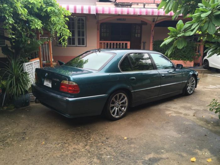 BMW E38 740il นำเข้าตัวนอกแท้ปี2000เครื่อง 2J TURBO คู่