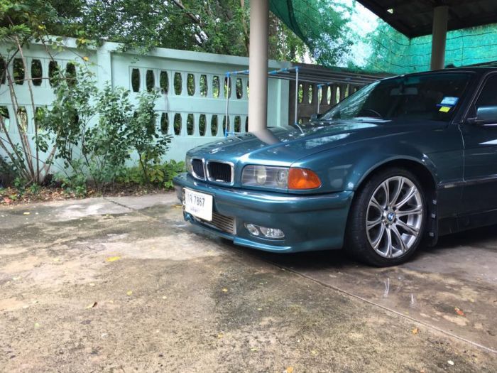 BMW E38 740il นำเข้าตัวนอกแท้ปี2000เครื่อง 2J TURBO คู่