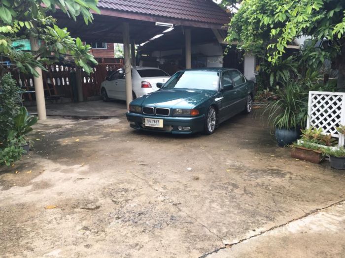 BMW E38 740il นำเข้าตัวนอกแท้ปี2000เครื่อง 2J TURBO คู่