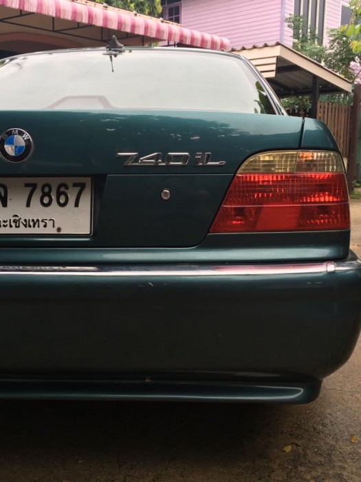 BMW E38 740il นำเข้าตัวนอกแท้ปี2000เครื่อง 2J TURBO คู่