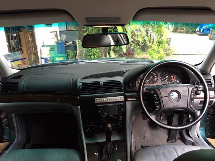 BMW E38 740il นำเข้าตัวนอกแท้ปี2000เครื่อง 2J TURBO คู่