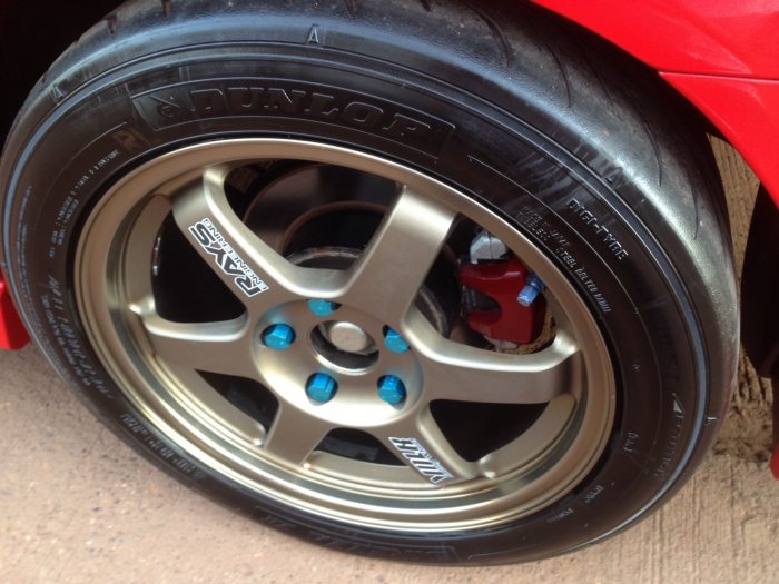 ขายล้อแท้ Te37 แท้ สวยๆ / ชุดแป้นเหยียบ dc5 ครบชุด