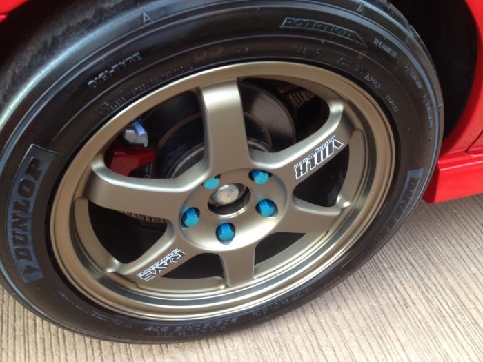 ขายล้อแท้ Te37 แท้ สวยๆ / ชุดแป้นเหยียบ dc5 ครบชุด
