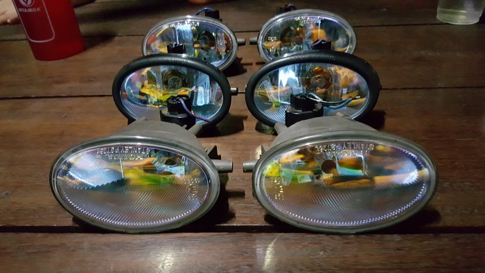 Foglamp รุ้งเหลือง/รุ้งฟ้า