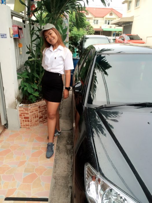 หนูเองเจ้าของรถ ฝากเนื้อฝากตัวด้วยคะ
