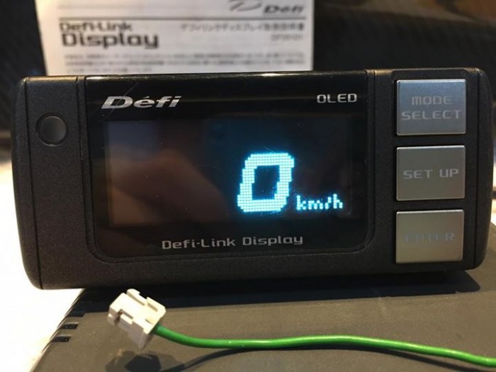 Defi BF ไฟขาว Fuel Press และ EXT Temp และ Defi Display Motec M48 ของใหม่