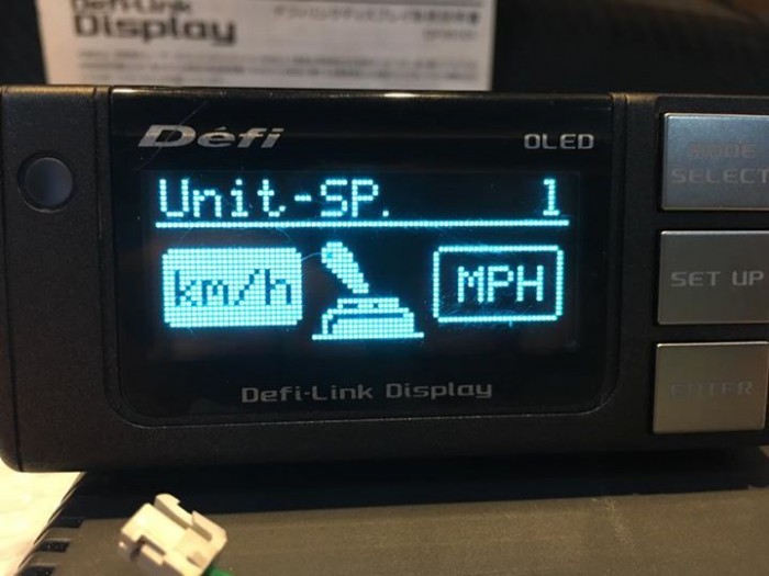 Defi BF ไฟขาว Fuel Press และ EXT Temp และ Defi Display Motec M48 ของใหม่